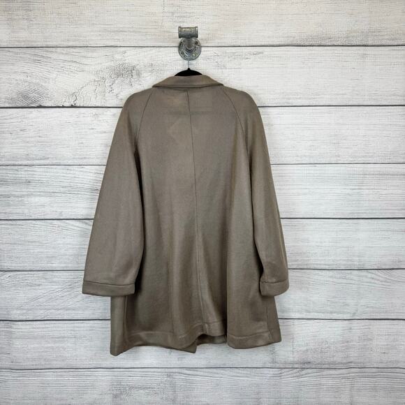 Wynne Layers Women's Plus Size Taupe Textured Mesh Blazer Jacket Size 3X - Picture 7 of 8